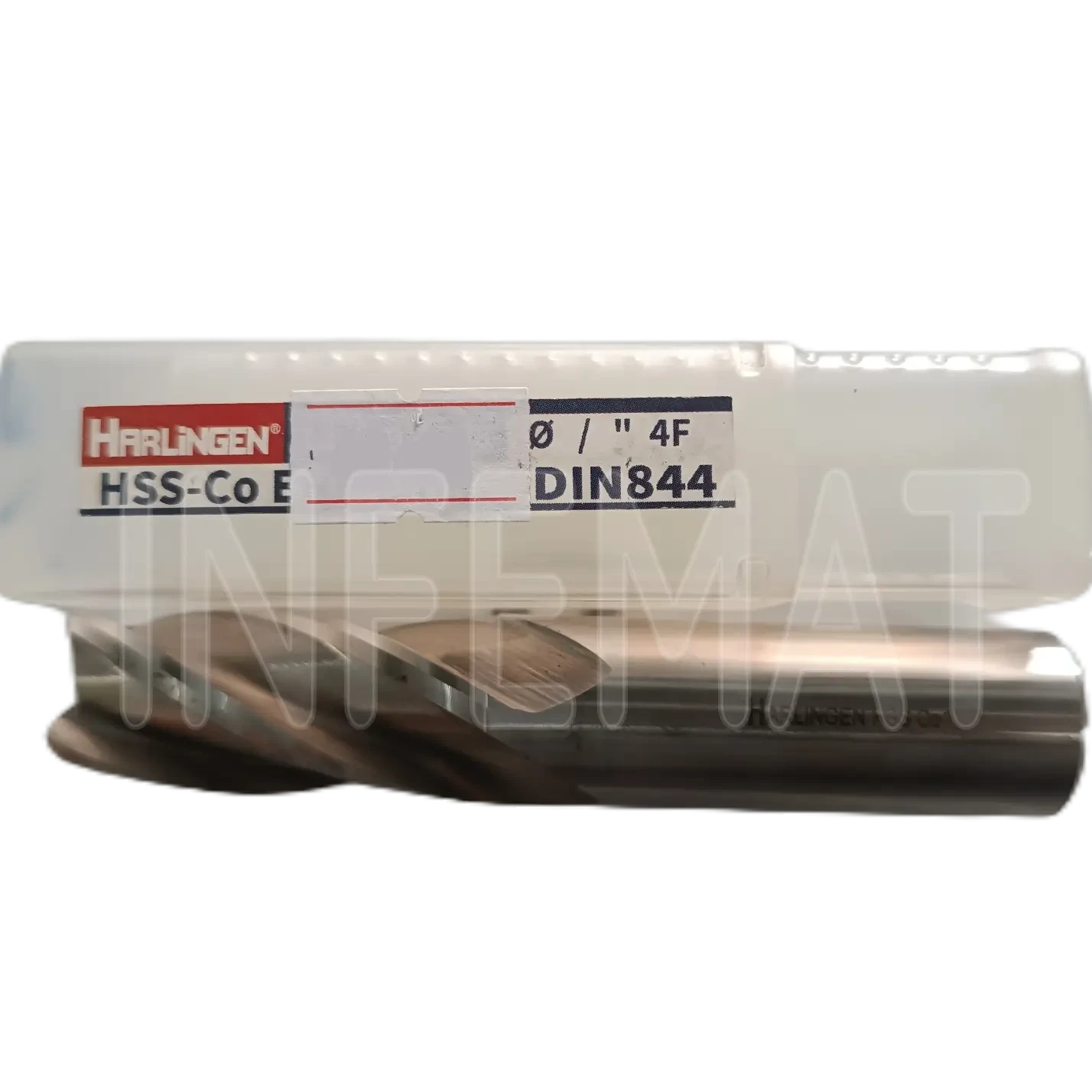 Fresa Frontal End Mill al Cobalto 4Labios HSSCo M35 Pulgada (SAE)