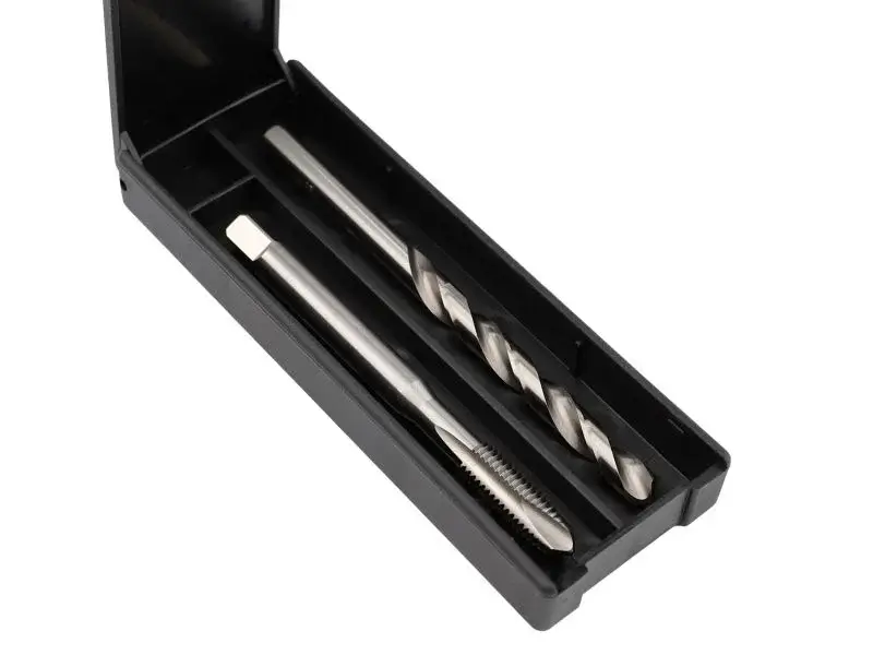 JUEGO MACHUELO HSSE P/MAQ. M8 X P-1.25 C/BROCA COB. 6.80 MM VOLKEL 37594 Volkel - Imagen 2