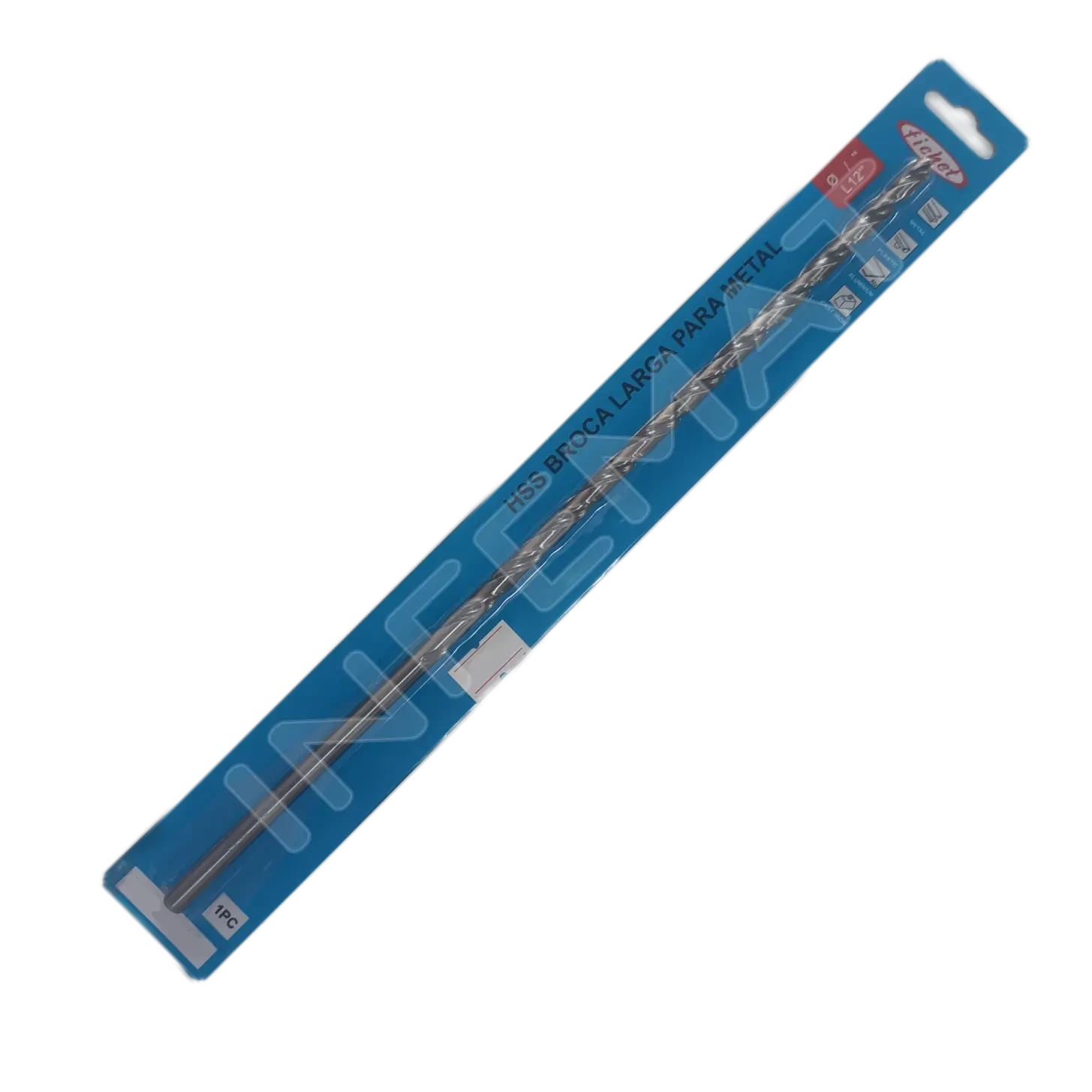 Broca espiral HSS M2 Pulgada (SAE) Extra Larga Fichet