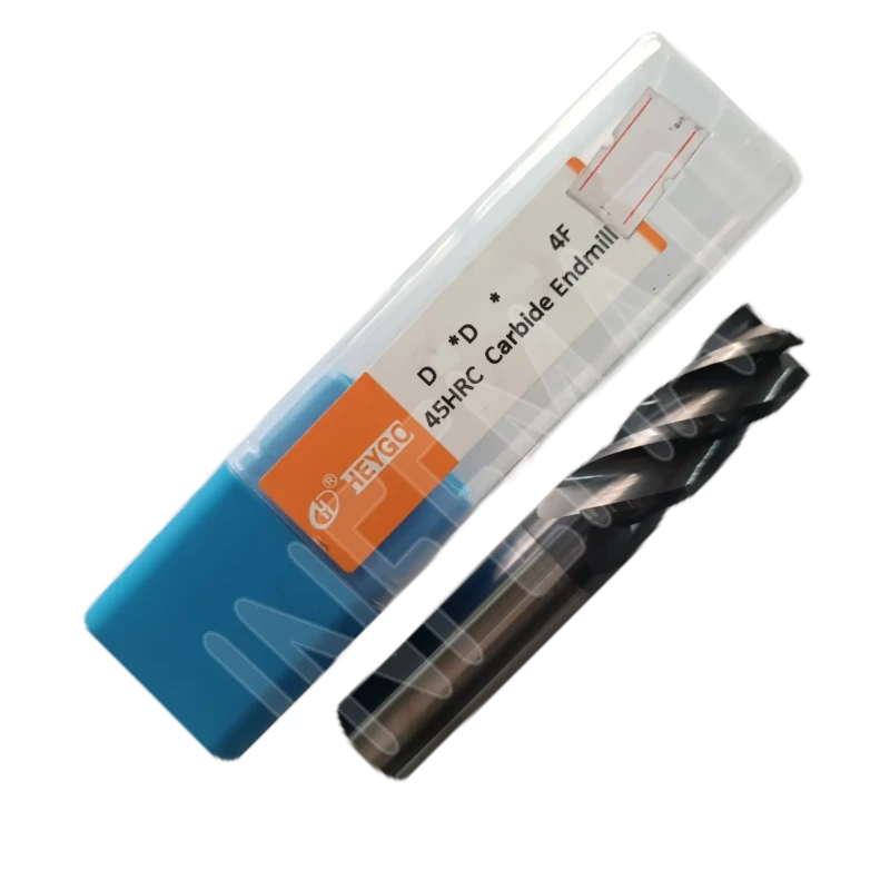 Fresa Frontal Carburo Tungsteno 45HRC 4Labios Milimetro (mm)