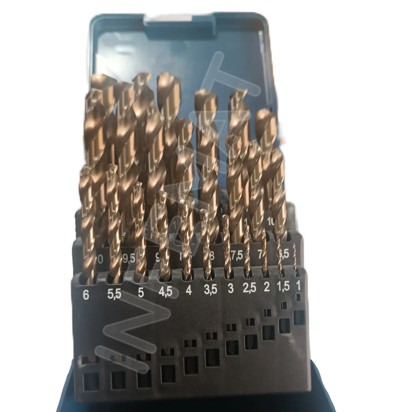 Juego de brocas al cobalto M35 25 PCS de 1.00 - 13.00 mm Harlingen