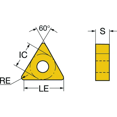 INSERTO TRIANGULAR TNMG 110308 QM 235 SANDVIK Sandvik - Imagen 3
