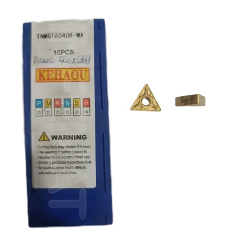 INSERTO TRIANGULAR TNMG 160408 -MA US735 DE DEBASTE AC/INOX