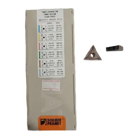 INSERTO TRIANGULAR TNMG 220408E SM T8415 DORMER PRAMET