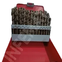Juego de brocas al cobalto M35 41 PCS de 6.00 - 10.00 mm Youfeng