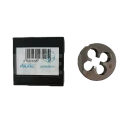 DADO TARRAJA P/PERNO HSS DE 1/2" X P-13 X 38 MM UNC VOLKEL 23422