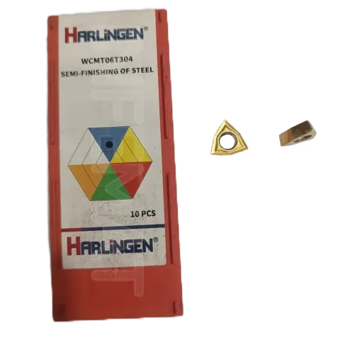 INSERTO TRIAGONAL WCMT06T304 HP1205 PARA AC/CARBONO HARLINGEN