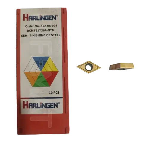 INSERTO ROMBICO DCMT11T304-NTM HC2115 HARLINGEN
